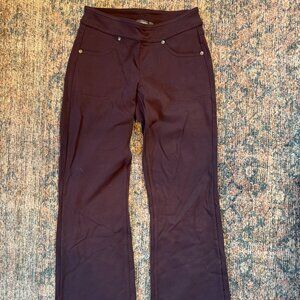 Athleta Yoga Pant w/ Back Pockets (Plum) Size XXS